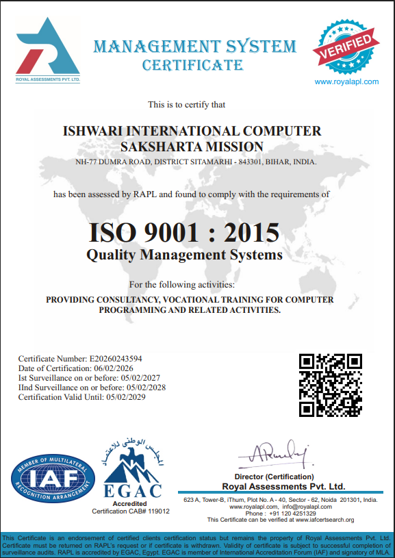 IICSM Learning Certification